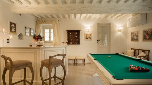 Villa Chianti Fornace Billiard