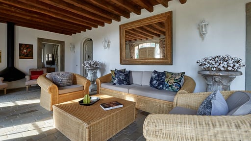 Villa Chianti Fornace Living room
