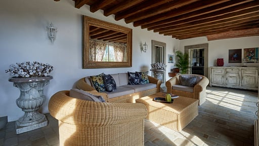 Villa Chianti Fornace Living room