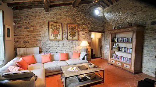 Villa Chiesa Woonkamer 1