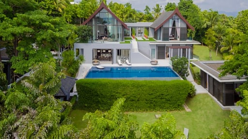 Villa Chloe Foto drone