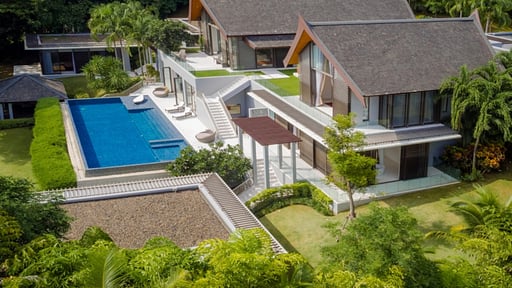 Villa Chloe Foto drone