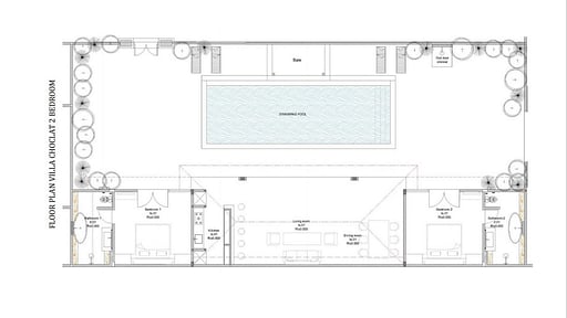 Villa Chocolat 2 Floor plan