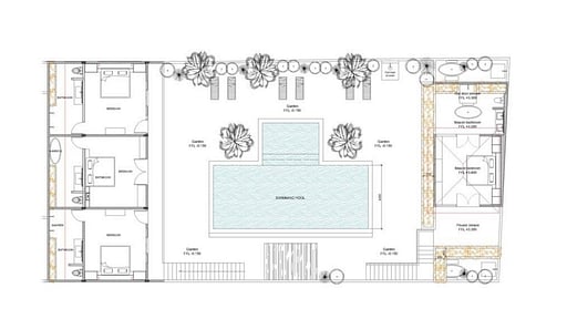 Villa Chocolat 6 Floor plan