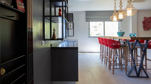 Villa Cicada Sunset Estates Media room