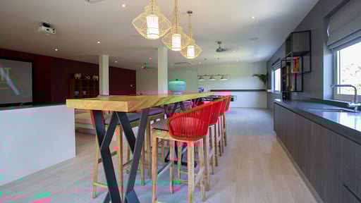 Villa Cicada Sunset Estates Media room