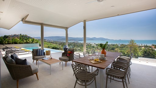 Villa Cicada Sunset Estates Zona pranzo