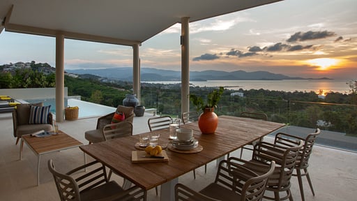 Villa Cicada Sunset Estates Zona pranzo