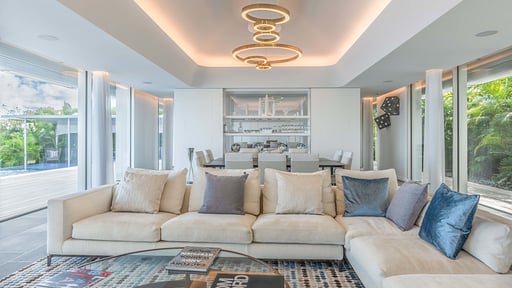 Villa Ciel d'Azur Woonkamer