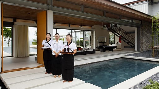 Villa Cielo 別墅工作人員