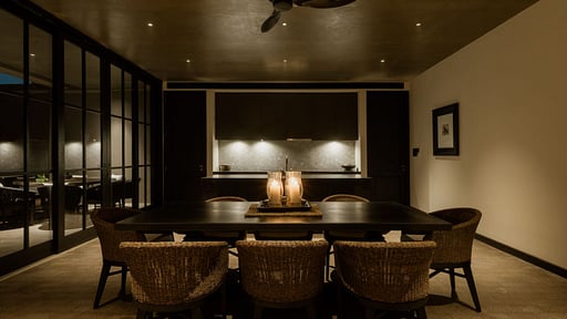 Villa Cies Dining area