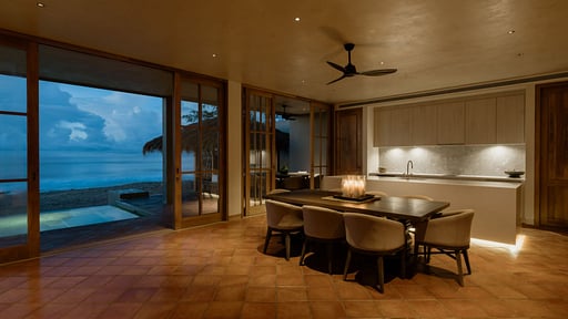 Villa Cies Dining area