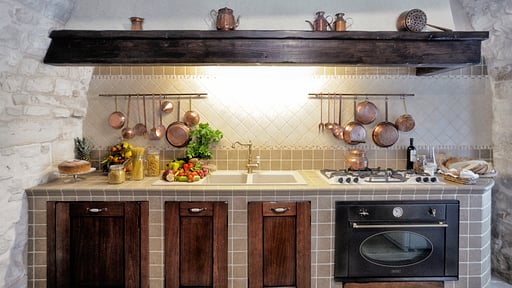 Villa Ciottolo Küche