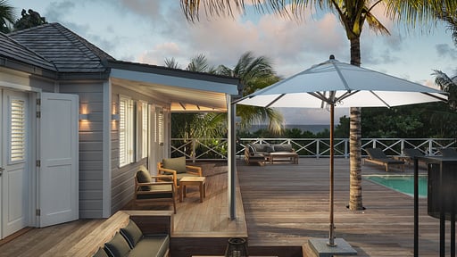 Villa Citron Vert Terrace/Veranda