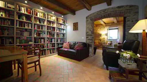 Villa Claudia Tuscany Living room