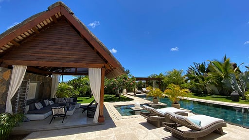 Villa Clos du Littoral Five Gazebo