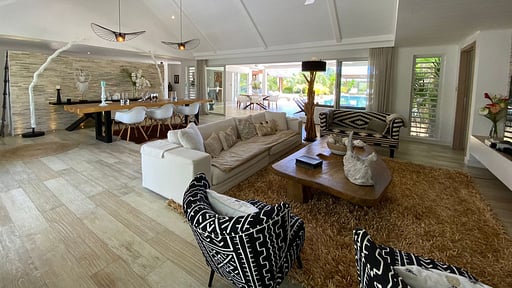 Villa Clos du Littoral Five Living room