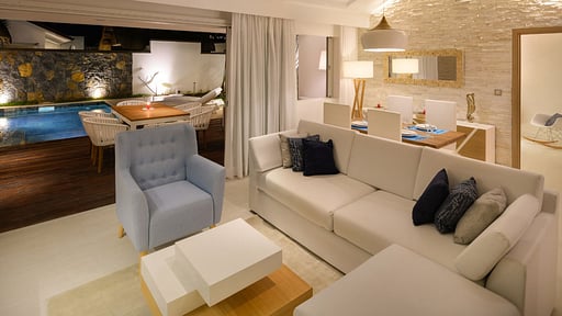 Villa Clos du Littoral Four Living room