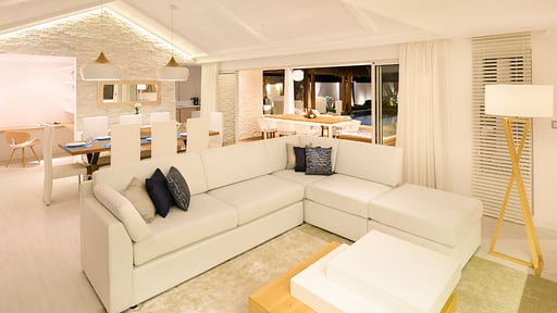 Villa Clos du Littoral Four Living room