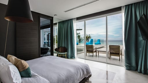 Villa Coastal Escape Natai One Спальня 1