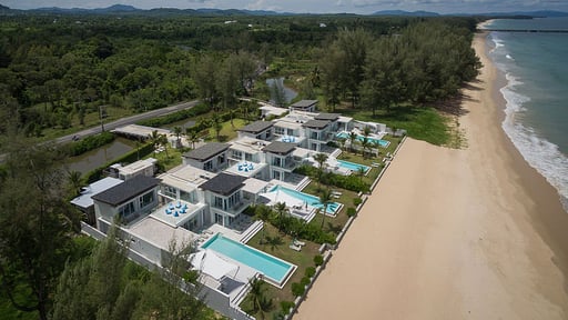 Villa Coastal Escape Natai Drone pictures