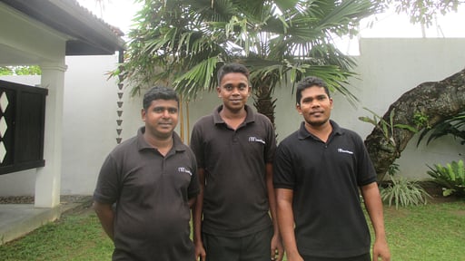 Villa Coco Tangalla Villa staff