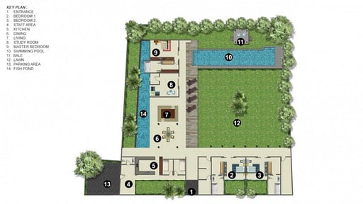 Villa Cocogroove Plan