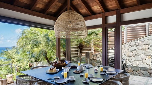 Villa Cocoloco Dining area