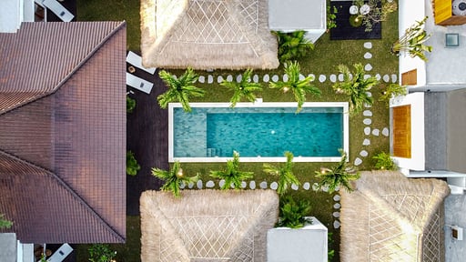 Villa Cocotier Drone pictures
