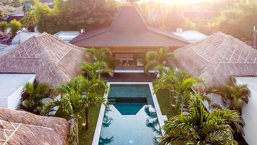 Villa Cocotier Drone pictures