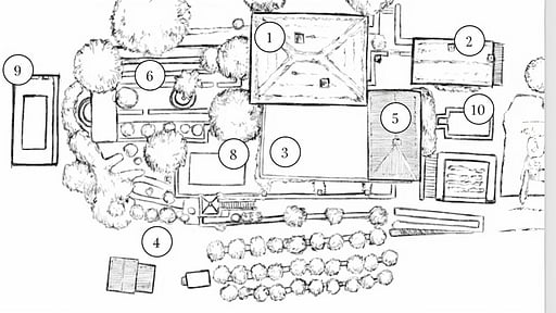 Villa Colletto Floor plan