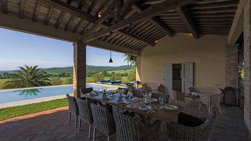 Villa Colonica Terrasse/Veranda