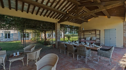 Villa Colonica Terrasse/Veranda