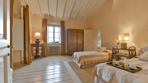 Villa Colonica Schlafzimmer 1