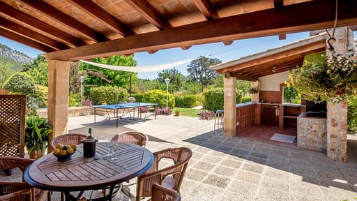 Villa Colonya den Jaume Terrasse