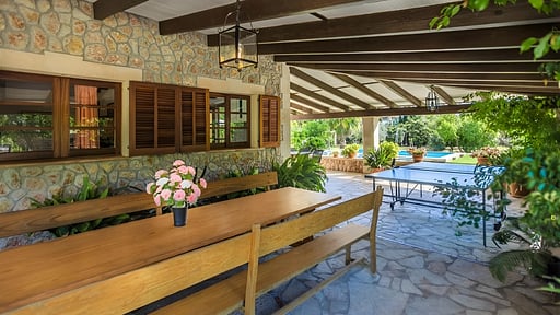 Villa Colonya Salle à manger