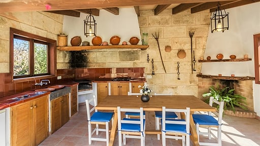 Villa Colonya Salle à manger