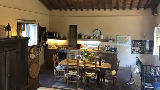 Villa Compignano Barn Küche