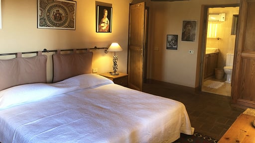 Villa Compignano Barn Schlafzimmer 1