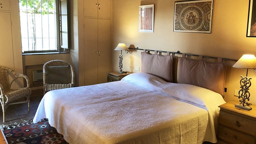 Villa Compignano Barn Schlafzimmer 1