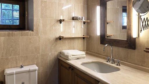 Villa Compignano Barn Schlafzimmer 1