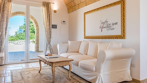 Villa Conchiglia Dorata Living room