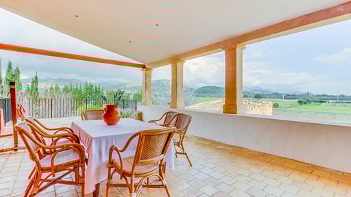 Villa Consell Zona de comedor