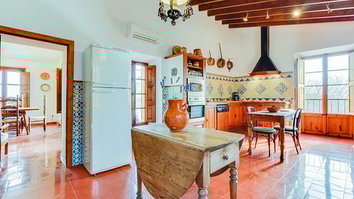 Villa Consell Cocina