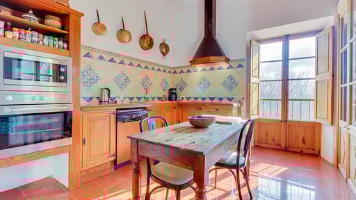 Villa Consell Cocina