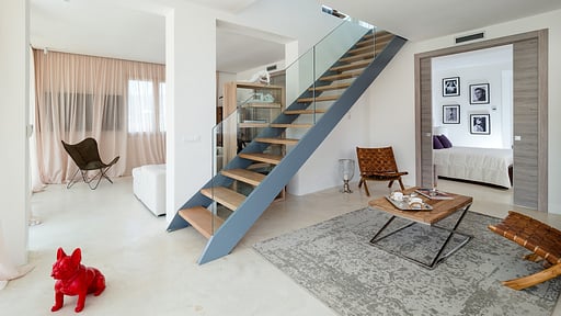 Villa Contrada Woonkamer