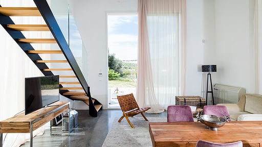 Villa Contrada Woonkamer