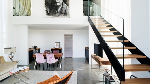 Villa Contrada Woonkamer