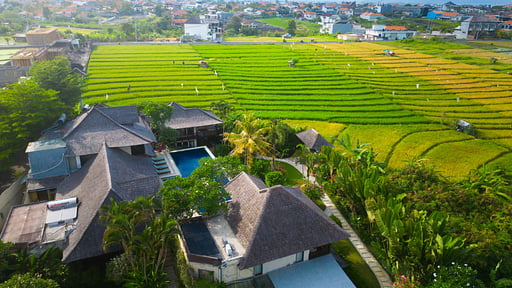 Villa Coraffan Drone pictures