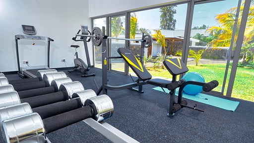 Corail Bleu Private Pool and Garden Villas Fitnessraum